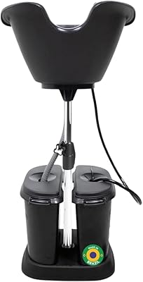 Dompel Portable Shampoo Bowl, Dual-Basin