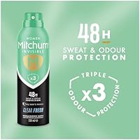 Mitchum Invisible Women 48HR Protection Aerosol Deodorant, 200mL — image 2