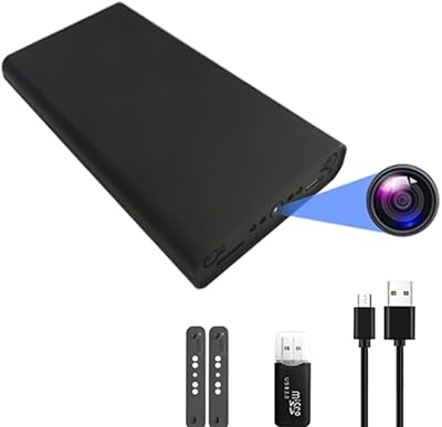 KUIYIXUE K6 Hidden Camera - 1080P, 10000mAh Battery, Motion Detection, 55 Hours Recording