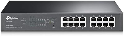 TP-Link TL-SG1016PE 16-Port Gigabit PoE Switch