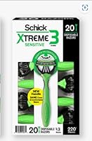Schick Xtreme 3 Sensitive Skin Razors, 20 Count — image 1