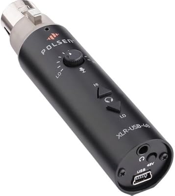 Polsen XLR-USB-48 Audio Interface