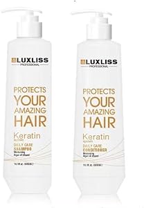 Luxliss Keratin Daily Care Shampoo and Conditioner Set, 16 Fl Oz Review