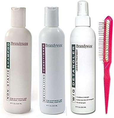 Brandywine Wig Care & Styling Products 8oz Set