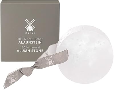 MÜHLE Alum Block Aftershave - Natural Antiseptic for Nicks and Razor Bumps