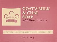 Nubian Heritage Goat's Milk and Chai Soap 6 Count — image 1
