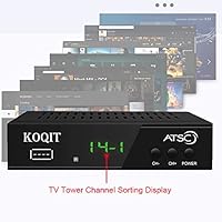 KOQIT ATSC TV Tuner Digital Converter Box — image 4