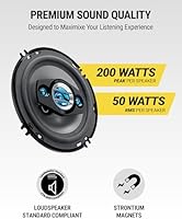 Scosche HD6504 6.5″ 4-Way Car Speakers — image 2