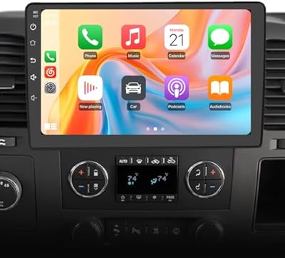 AWESAFE Car Radio Stereo for Chevy and GMC with Wireless Apple CarPlay Android Auto 10.1 Inch Touch Screen