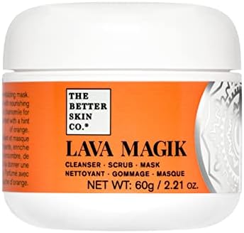 The Better Skin Co. Lava Magik Face Cleanser, Scrub & Mask 4oz