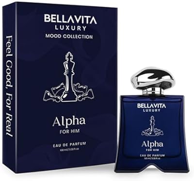 BELLAVITA Luxury Mood Collection ALPHA Perfume for Men 100mL
