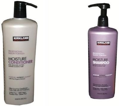 Kirkland Signature Professional Salon Formula Moisture Shampoo & Conditioner Set 33.8 Oz