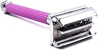 Parker 29L Lavender Long Handle Butterfly Safety Razor for Women — image 4