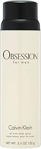 Calvin Klein Obsession All Over Body Spray for Men 5.3oz Review