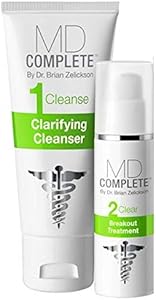 MD Complete Acne Clearing Duo 2.0% Salicylic Acid Cleanser & 4.5% Benzoyl Peroxide Treatment 60 Day Supply Review