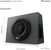 Pioneer TS-WX1010A 10” Sealed Active Subwoofer — image 6