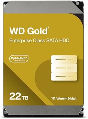 Western Digital 22TB WD Gold Enterprise Class HDD