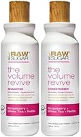 RAW SUGAR Volume Revive Shampoo & Conditioner Set, 18 Fl Oz (Pack of 2) — image 2