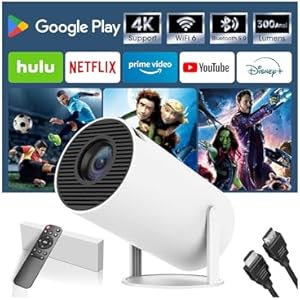 SUMTAB 1080P Projector with Android 11