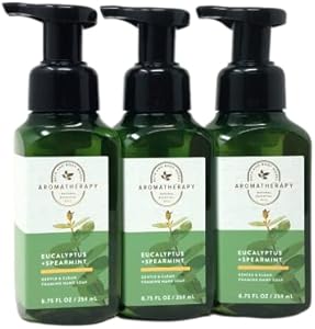 Bath & Body Works Aromatherapy Stress Relief Eucalyptus Spearmint Gentle Foaming Hand Soap 8.75oz Review