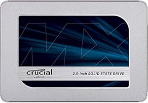Crucial MX500 500GB 3D NAND SATA 2.5 Inch Internal SSD