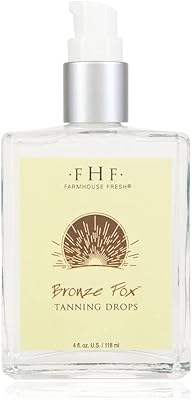 FarmHouse Fresh Bronze Fox Tanning Drops, 4 Fl Oz
