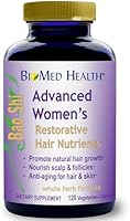 BioMed Health Hair Growth Vitamins for Women 120ct Capsules — image 1