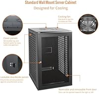 Tecmojo 18U Wall Mount Rack Network Cabinet — image 3