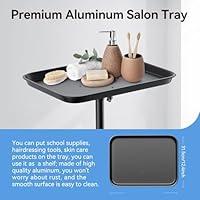 VERYTOP Salon Tray Premium Aluminum Tattoo Tray on Wheels — image 3