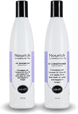 Healthy Hair Plus Fungus Shampoo & Conditioner Set with Emu Oil, 14.4oz