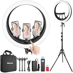 NEEWER Ring Light RP19H 19-inch with Tripod Stand Review