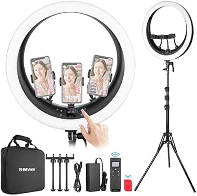 NEEWER Ring Light RP19H 19-inch with Tripod Stand