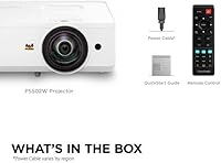 ViewSonic PS502W 4000 Lumens WXGA Short Throw Projector — image 9