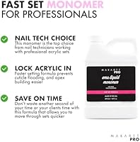 MakarttPro Fast Set Formula MMA Free 16oz EMA Liquid Monomer — image 2