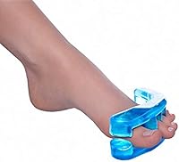 YogaToes Classic Gel Toe Stretcher & Spreader, Extra Small (Sapphire Blue) — image 3