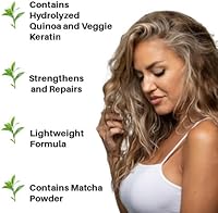 Ecoslay Matcha Boost Quinoa & Keratin Hair Treatment - 8 oz — image 3
