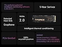 TEAMGROUP T-Force Z540 1TB Gen5x4 NVMe SSD — image 6