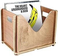 Warm Stylus Vinyl Record Storage Crate, 15 x 12 Inches — image 1
