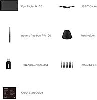 HUION Inspiroy H1161 Graphics Drawing Tablet — image 9