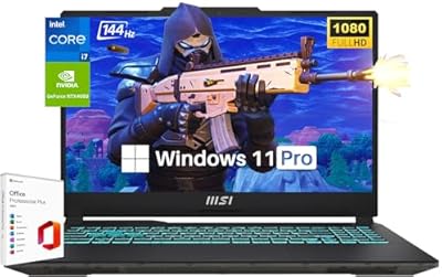 MSI Cyborg Gaming Laptop 2024, Intel i7-13620H, 32GB RAM, 1TB SSD, RTX 4050
