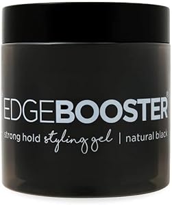 Style Factor Edge Booster HIDEOUT Styling Gel Natural Black 16.9oz