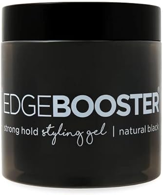 Style Factor Edge Booster HIDEOUT Styling Gel Natural Black 16.9oz