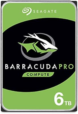 Seagate BarraCuda Pro 6TB Internal Hard Drive