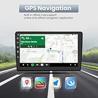 AWESAFE Car Radio Stereo for Chevy and GMC with Wireless Apple CarPlay Android Auto 10.1 Inch Touch Screen — image 4