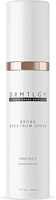 DRMTLGY Anti-Aging Clear Face Sunscreen SPF 45, 1.7oz