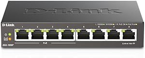D-Link DGS-1008P 8-Port Gigabit PoE Switch Review