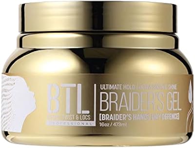 BTL Braider's Hands Dry Defense Ultimate Hold Conditioning Gel 16oz