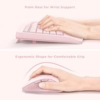 PEIOUS Wireless Ergonomic Keyboard and Mouse Combo — image 3