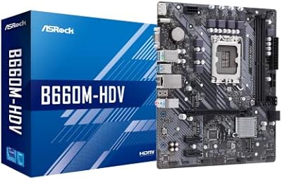 ASRock B660M-HDV MicroATX Motherboard