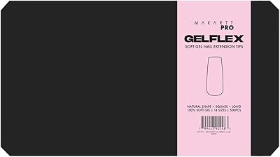 MakarttPro GelFlex Soft Gel Nail Tips 500pc Box